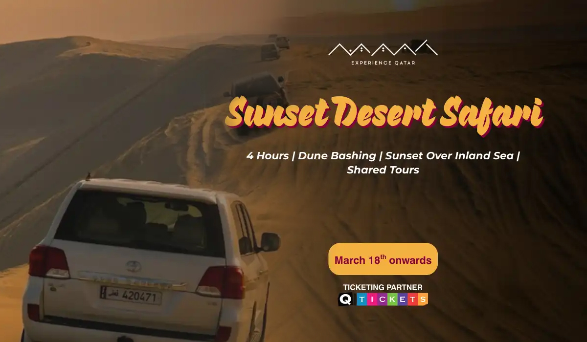 Sunset Dunes: Friday Shared Safari – Your Ultimate Desert Escape in Qatar